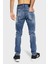Logolu Pamuklu Skinny Fit Jeans Erkek Kot Pantolon S74LB1436 S30309 470 2