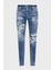 Logolu Pamuklu Skinny Fit Jeans Erkek Kot Pantolon S74LB1436 S30309 470 5