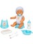 Bebelou Bebek Seti Bakım Zamanı Sesli Gülen Ağlayan 32 cm 38239 Mavi 2