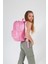 Magical Sırt Çantası Plain Pink K1743 3