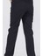 Beli Lastikli Cepli Canvas Okul Unisex Düz Paça Çocuk Pantolon - Lacivert 3