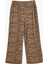Pantolon Leopar Desenli Beli Lastikli 1