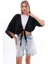 Kadın Önden Bağlamalı Müslin Bolero 240632 - 5
