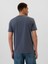 Erkek Koyu Mavi Everyday Soft Gap Logo T-Shirt 5