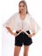 Kadın Önden Bağlamalı Müslin Bolero 240632 - 3