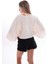 Kadın Önden Bağlamalı Müslin Bolero 240632 - 4