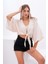 Kadın Önden Bağlamalı Müslin Bolero 240632 - 5