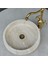 Traverten İçe Eğimli Lavabo 3