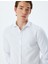 Slim Fit Gömlek Uzun Kollu Pamuk Karışımlı 2