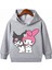 Punıx Kids Çılgın Kuromiler Baskılı Özel Üretim Kapüşonlu Kışlık Kız Çocuk Sweatshirt 1