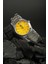 Vortex Silver Yellow Çelik Kol Saati 1