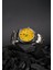 Vortex Silver Yellow Çelik Kol Saati 2