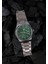 Vortex Silver Green Çelik Kol Saati 2