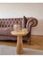 Wood Wooden Tekli Ahşap Fitilli Mantar Yan Sehpa Modern Natural 2