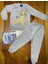 Kahverengi Aslan Desenli Sweatshirt Eşofman Takımı 1