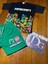 Minecraft 2 Li Takım Siyah T-Shirt Şort 2
