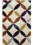 Shape Koleksiyonu Çok Renkli Soyut Desenli Dokuma Taban Modern Dekoratif Halı SHAPE77 4