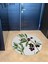 Shape Koleksiyonu Yuvarlak Zeytin Dalı Desenli Dokuma Taban Halı SHAPE103 4