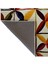 Shape Koleksiyonu Çok Renkli Soyut Desenli Dokuma Taban Modern Dekoratif Halı SHAPE76 5