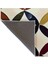Shape Koleksiyonu Çok Renkli Soyut Desenli Dokuma Taban Modern Dekoratif Halı SHAPE77 5