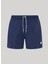 Pepe Jeans Lacivert Erkek Şort Mayo PMB10395 595 Rubber Sh Swımshort 4