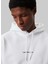 Kapüşon Yaka Beyaz Erkek Sweatshırt J30J325639YAF Grıd Monogram Hoodıe 4