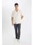 Pantolon Slim Fit Dar Kesim Cepli Dar Paça C9436AX24AU 2
