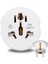 Fişi Ingiliz Fişi ve Avustralya Fişi Dönüştürücü Adaptör 16A 250V Seyahat Tipi Universal Çevirici Priz Kompakt Tasarım (1 Adet) 1