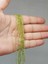 Çeyrek Dizi (9cm Uzunluğundadır!) Peridot (Zebercet) Taşı Çeyrek Dizi 2*2mm (51124) 1