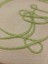 Çeyrek Dizi (9cm Uzunluğundadır!) Peridot (Zebercet) Taşı Çeyrek Dizi 1*1.8mm (51122) 4