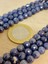 Çeyrek Dizi (9cm Uzunluğundadır!) Safir Taşı Faset Kesim Çeyrek Dizi 6-6.5mm Aralığı (45504) 3