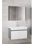 Estella-Ea Antrasit 80 cm Mdf-Aynalı-Lavabolu Banyo Dolabı Takımı-Hazr Kurulu 2