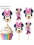 Minnie Mouse Şekilli Kürdan 10 Adet 1