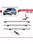 Skoda Fabia 1 Combi (6y) 2000-2006 Arası ile Uyumlu Basıc Model Universal Ara Atkı Tavan Barı Gri 2 Adet 5