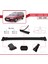 Renault Laguna (X56) Sw 1996-2000 Arası ile Uyumlu Fly Model Ara Atkı Tavan Barı Siyah 2 Adet 4