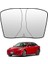 Polham 140X80 cm Tesla Model Y ve Model 3 Ile Uyumlu Ön Cam Güneşliği, Isı Yalıtımlı Güneş Koruyucu 2