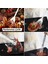 7 Parça Çantalı Mangal Barbekü Maşa Spatula Seti Paslanmaz Çelik 1. Kalite 5