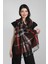Turkuaz Kahve %100 Pashmina Şal 4