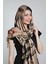 Lila %100 Pashmina Şal 5