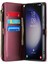 Samsung Galaxy S23 Plus Deri Telefon Omuz Çantası Kart Yuvaları Fermuarlı Cebi (Yurt Dışından) 3