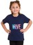 Kaliteli Çocuk T-Shirt Süprem Kumaş Bisiklet Yaka My Wave Life Baskılı 1