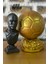 Craft 3D Atölye Haaland 13 cm Boyunda ve Ballon D'or 15 cm Boyunda-Hediye Paketi ile Beraber Beton Büst/figür/biblo 1