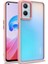 Oppo A36 Kılıf Zore Flora Kapak-Rose Gold 1