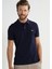 Erkek Klasik Fit Lacivert Polo Yaka Tişört 1