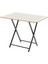 Katlanır 4 Kişilik Bahçe Masası Bistro Masa 55X90 Beyaz 1425 1