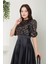 Pullu Saten Abiye Elbise 2715 4