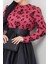 Flok Desenli Saten Abiye 2709 5