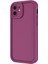 iPhone 11 Uyumlu Hlp Kılıf Kamera Korumalı Zore Ananas Kapak-Pembe Koyu 5