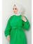 Beli Lastikli Terikoton Elbise 2683 4