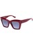 6806 6 Cat Eye Bordo Kadın Güneş Gözlüğü 1